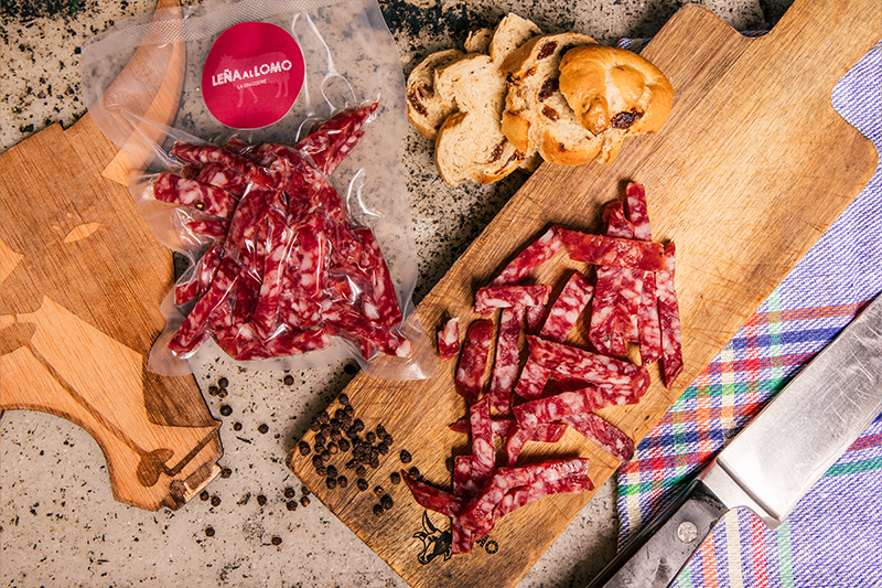 Taquitos de salchichón